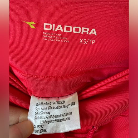 Diadora double layer skirt - Picture 6 of 6